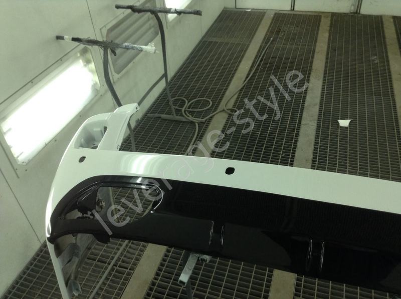 Покраска бампера Khann