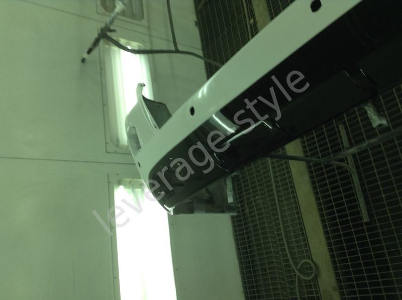 Покраска обвеса Khann в два цвета