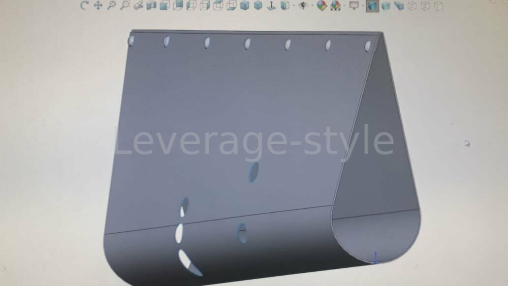 Изготовление Карбоновых оптикателей на вертолёт Evrocopter