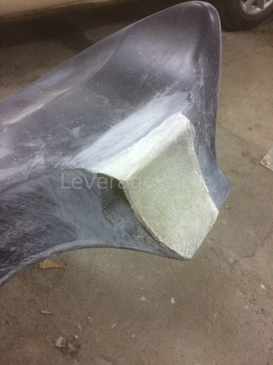 Переделка спойлера на Лексус