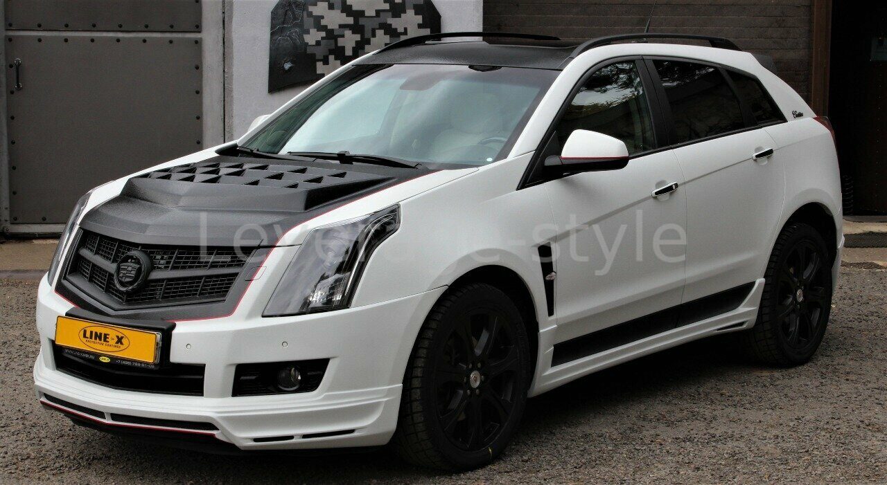 Тюнинг капота изготовление наплавки и окрас в Line-x