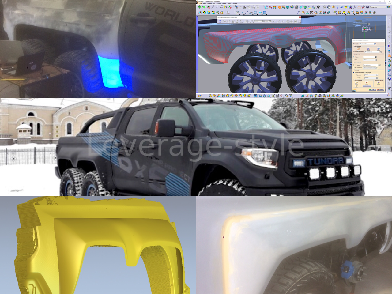 Проектирование и изготовление индивидуальных проектов под ключ "LEVERAGE STYLE"