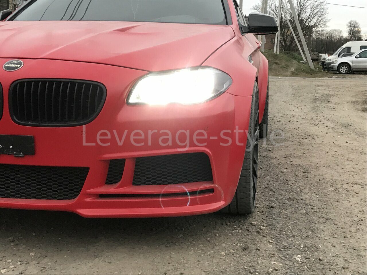 Ремонт и изготовление расширения на BMW 550i