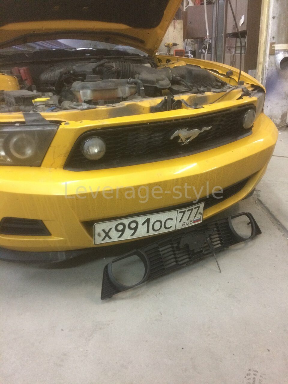 Mustang внедрение решетки