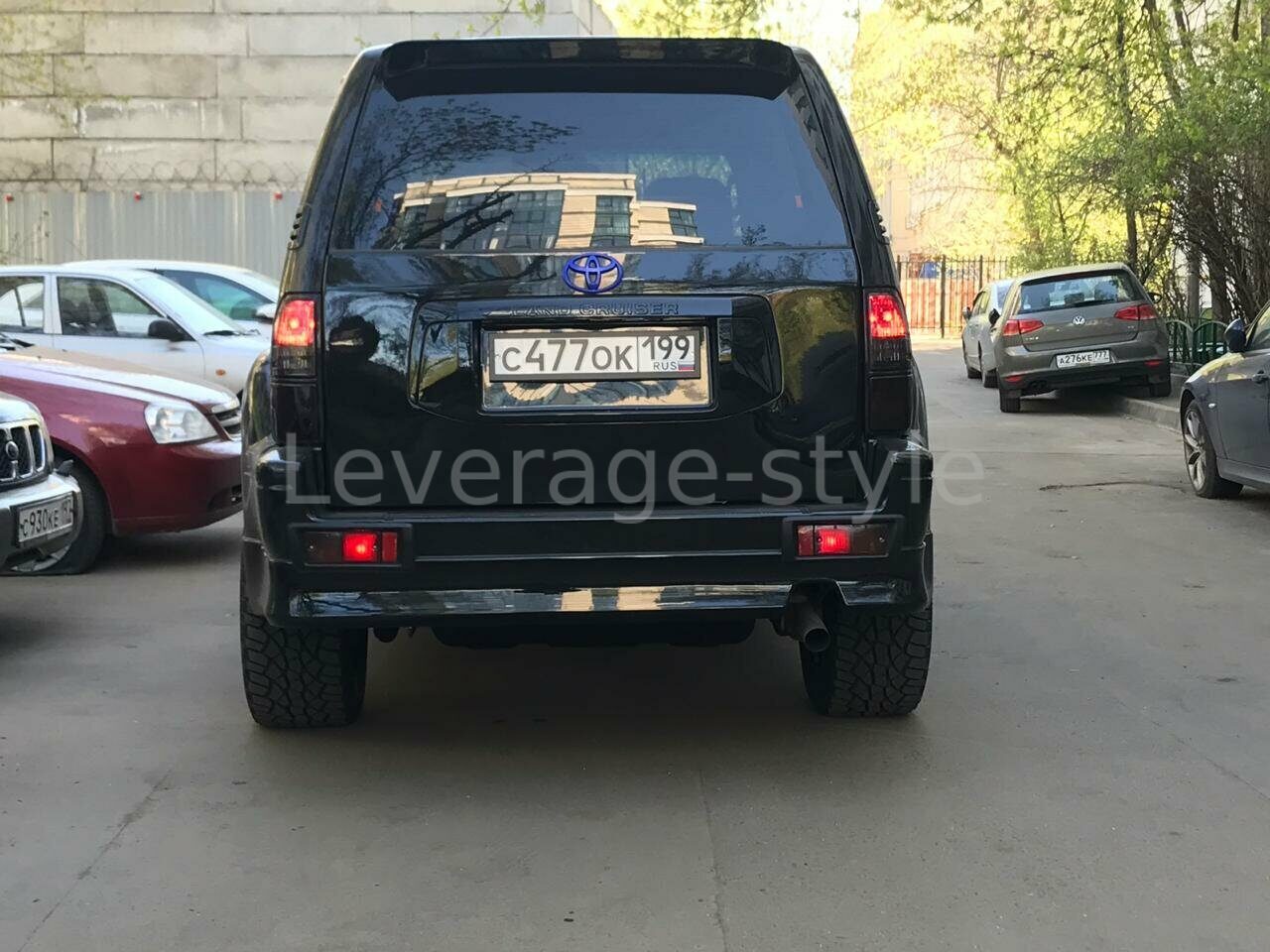 Toyota Land Cruiser Изготовление новой крышки багажника