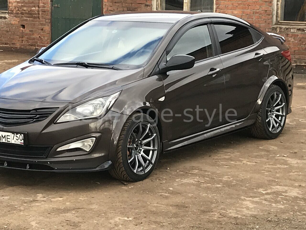 Расширители Hyundai Solaris