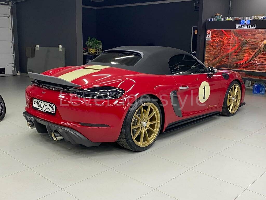 Изготовление спойлера на Porsche