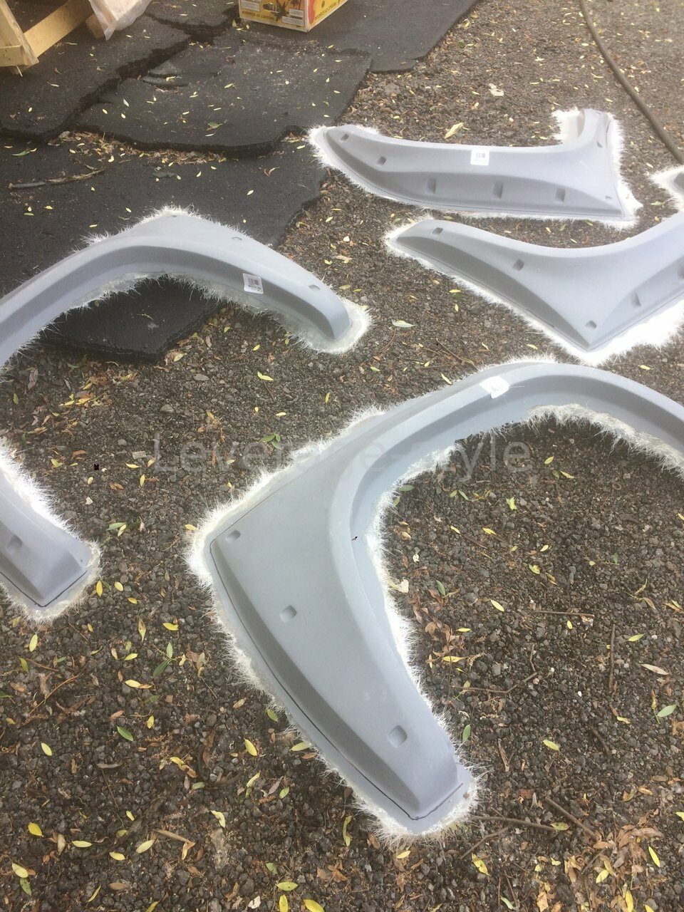 Подгонка расширителей на Тундру