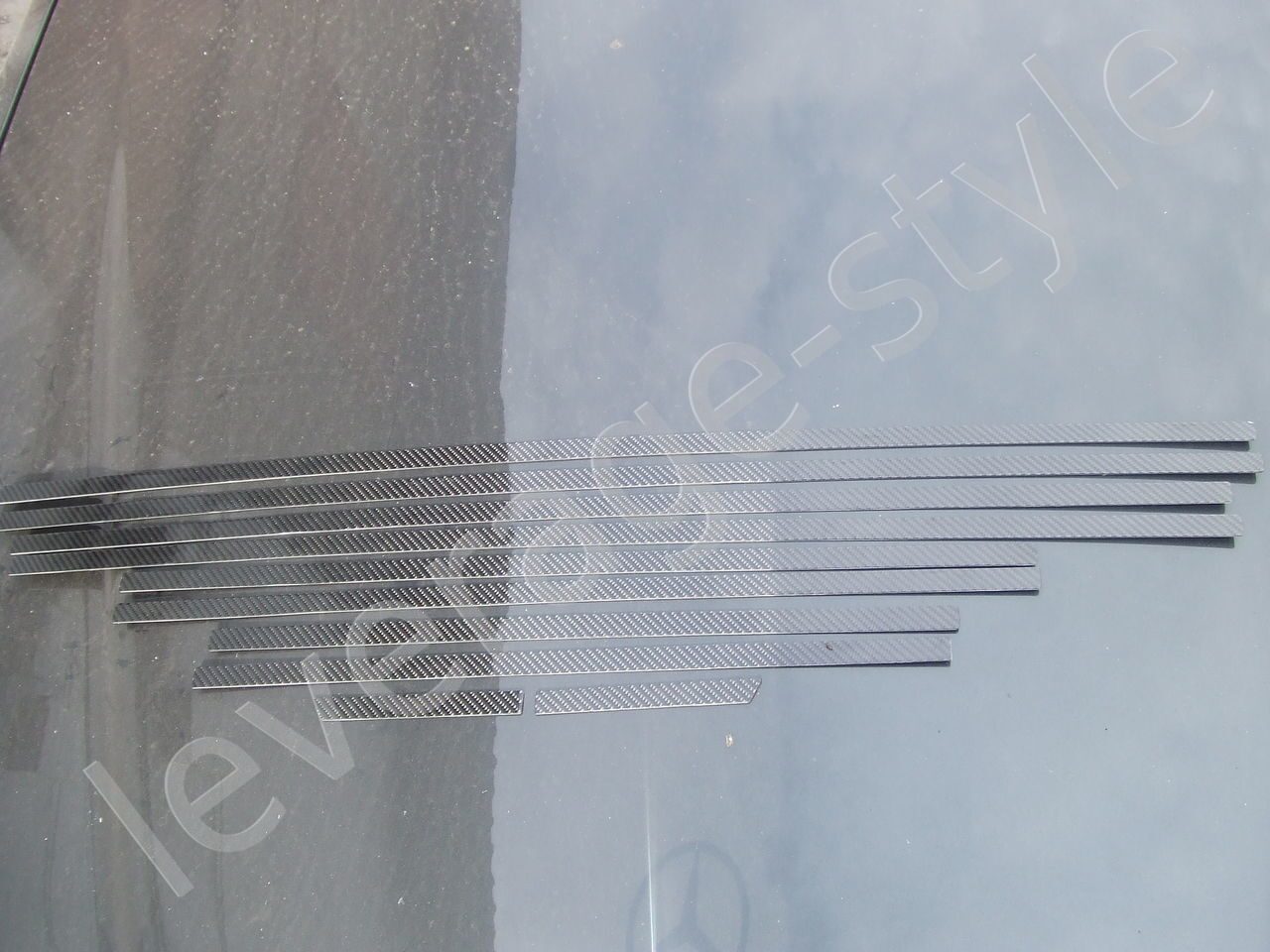 Mercedes‑Benz‑G55 (Изготовление карбоновых молдингов)