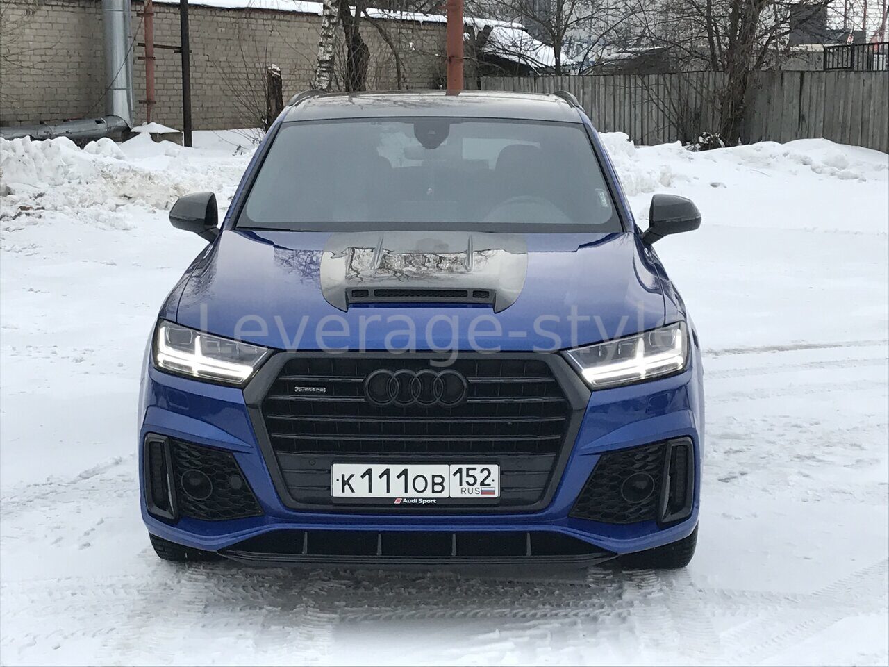 Изготовление Карбоновой накладки на AUDi Q7