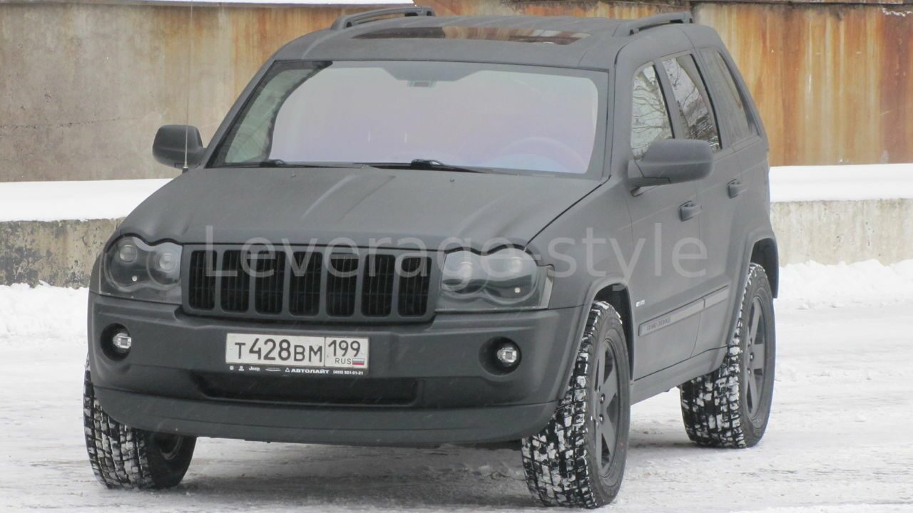 Покраска JeeP в RAPTOR