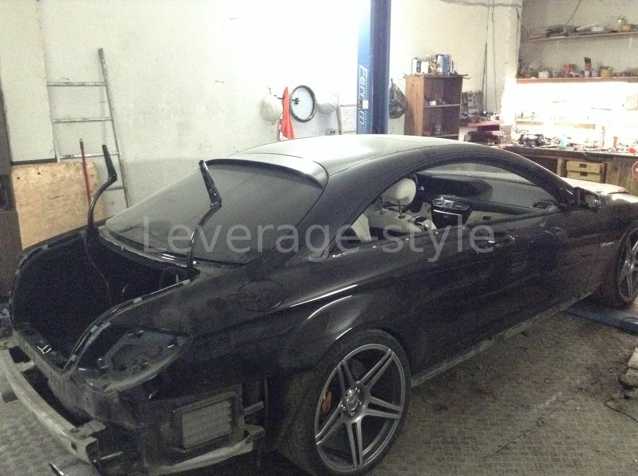 Полная перекраска CL6.5 +покраска фар и насадок глушителя