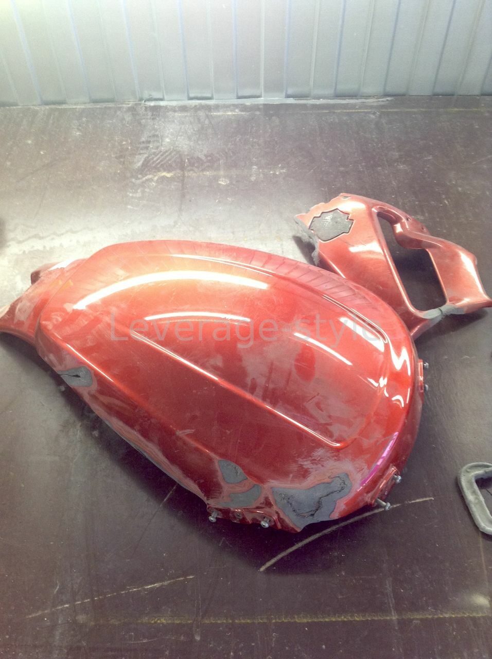 Ремонт и покраска пластика Harley-Davidson