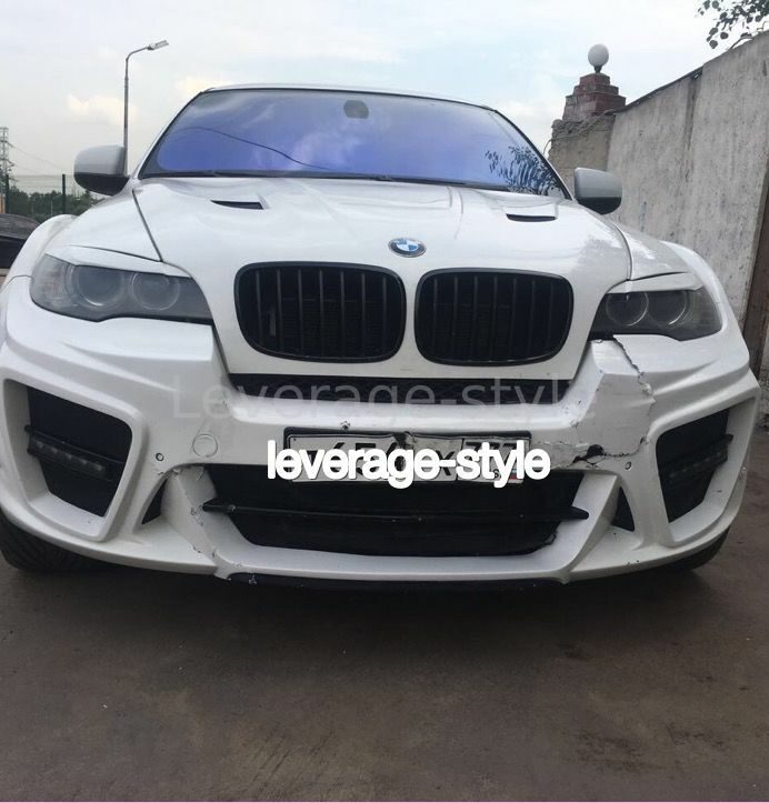 Ремонт бампера BMW X6
