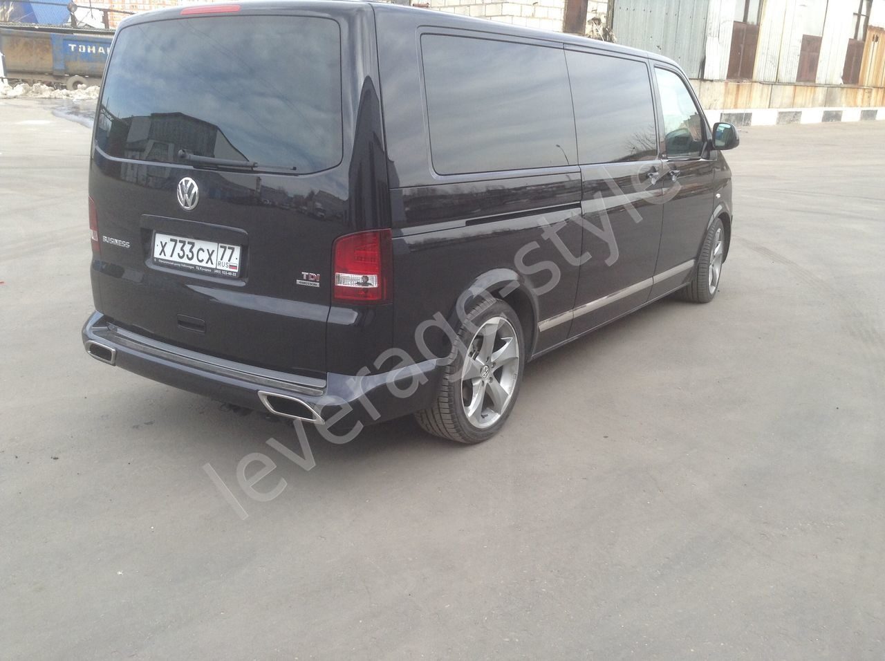 Изготовление бампера на Multivan Business