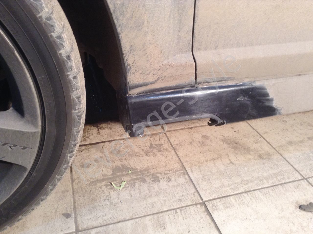 Изготовление потерянной  накладки на Dodge Caliber SRT4