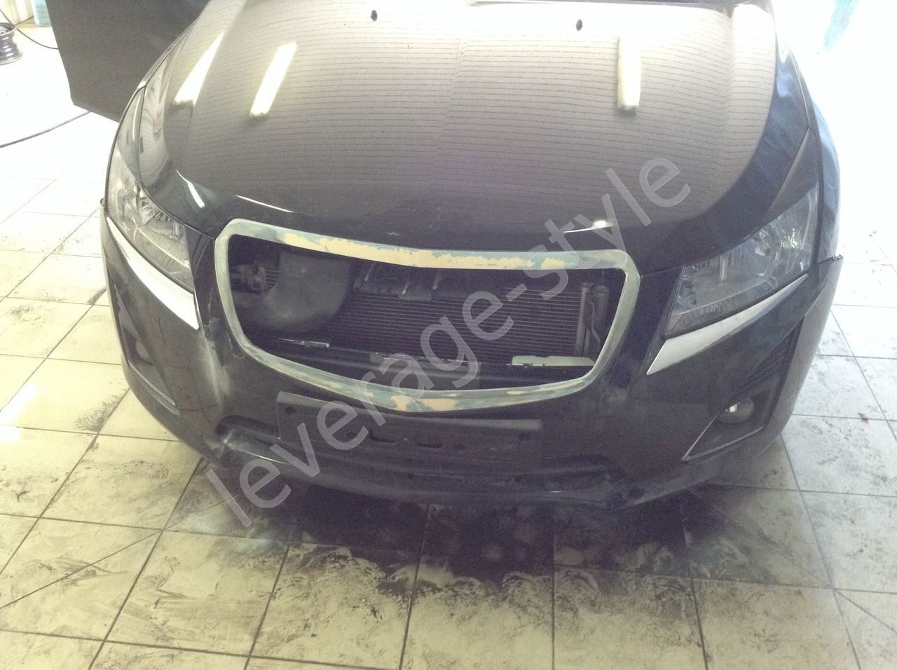 Изготовление решетки Cruze