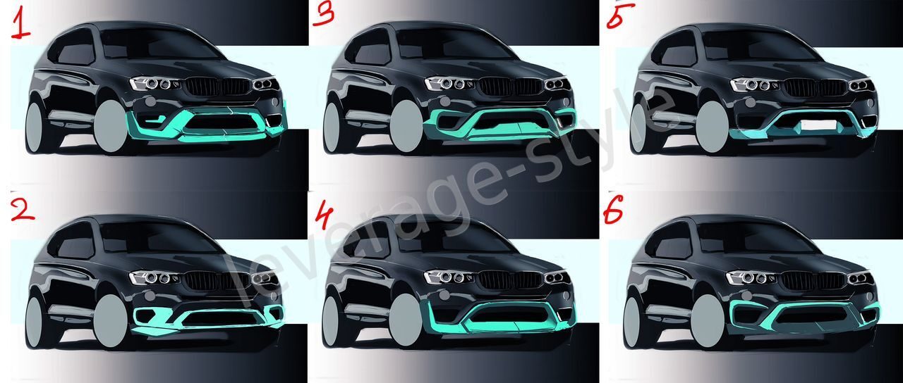 Обвес на BMW X3