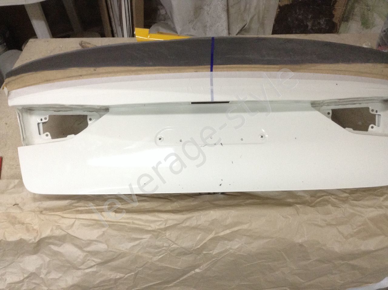 Тюнинг Audi изготовление спойлера