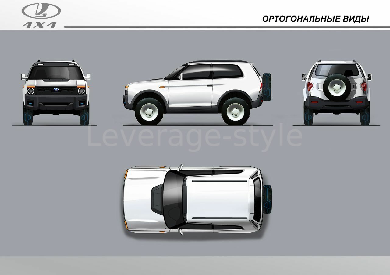 Макетирование Нивы 2030 года