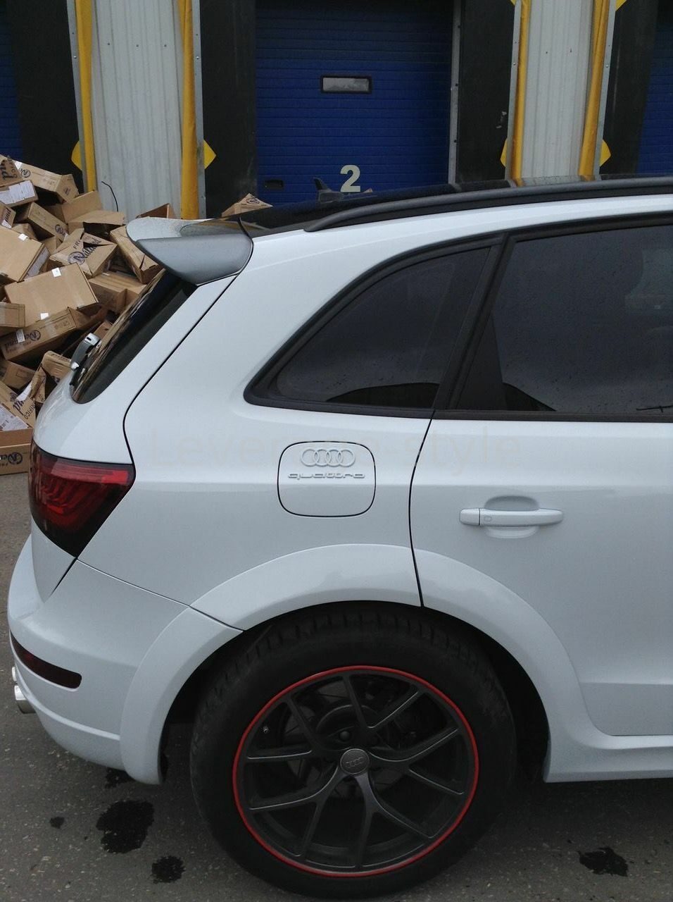 Изготовление лючка на AUDI Q3 s-line