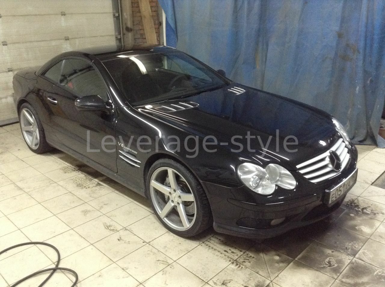 Проектирование и макет Mersedes SL 5.5