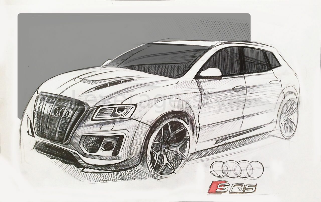 Изготовление и проектирование капота на AUDI Q5/ SQ5