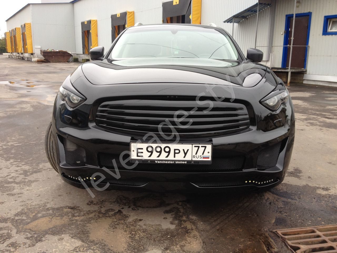 Установка и покраска обвеса Infiniti FX 35