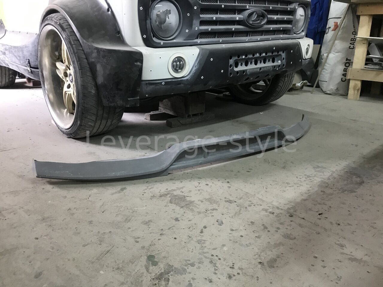 Нива обвес изготовление расширения