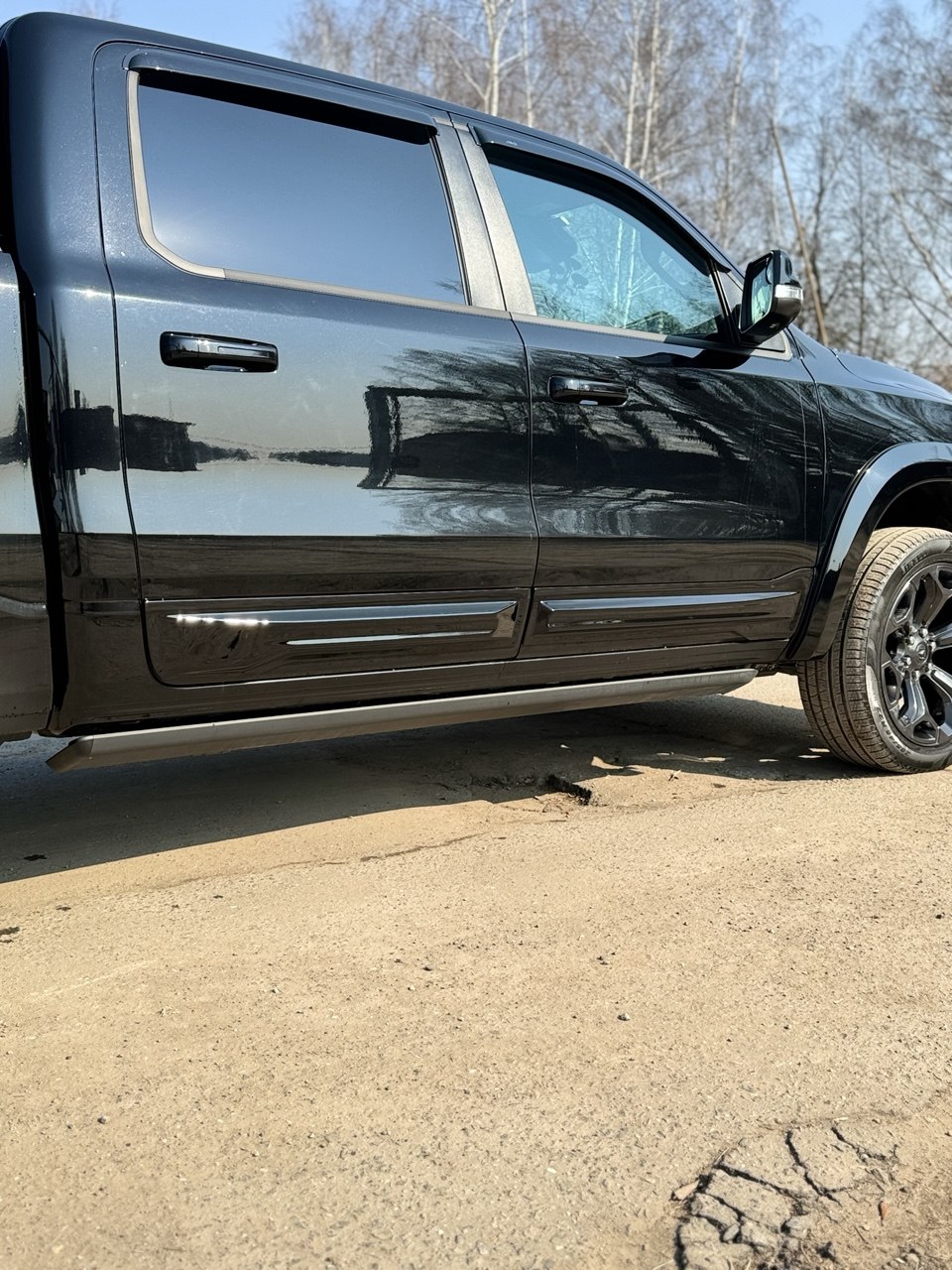 Накладки на двери Dodge RAM